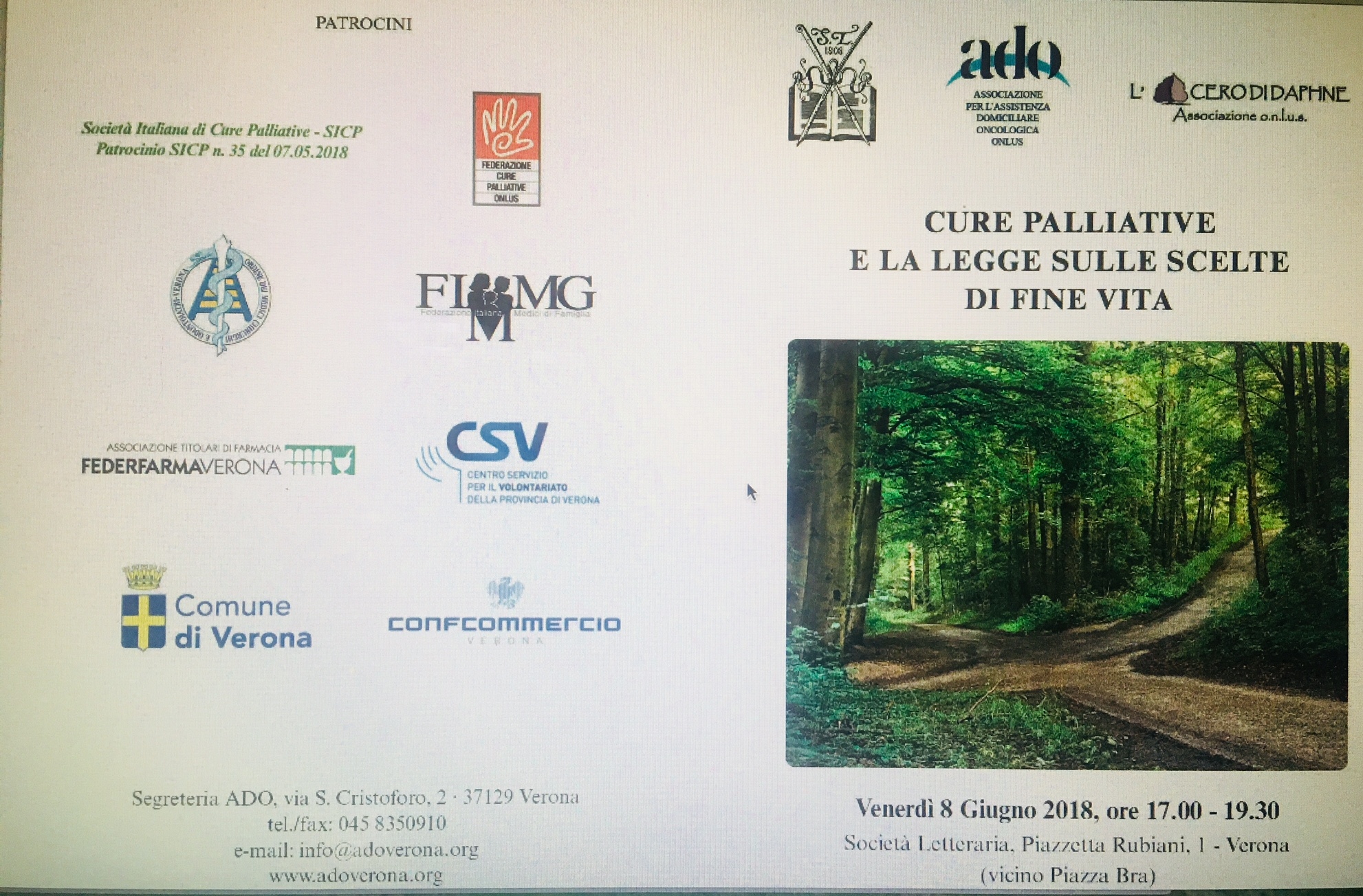 Cure palliative e la legge sulle scelte di fine vita