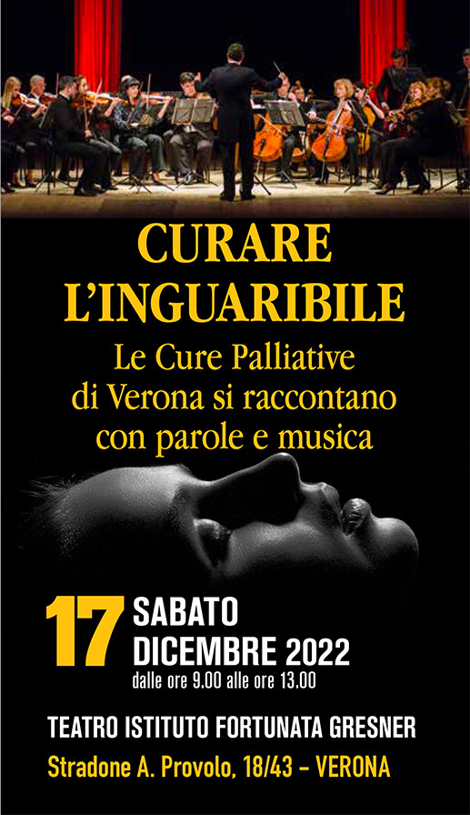 Curare l’inguaribile: le cure palliative di Verona si raccontano con parole e musica